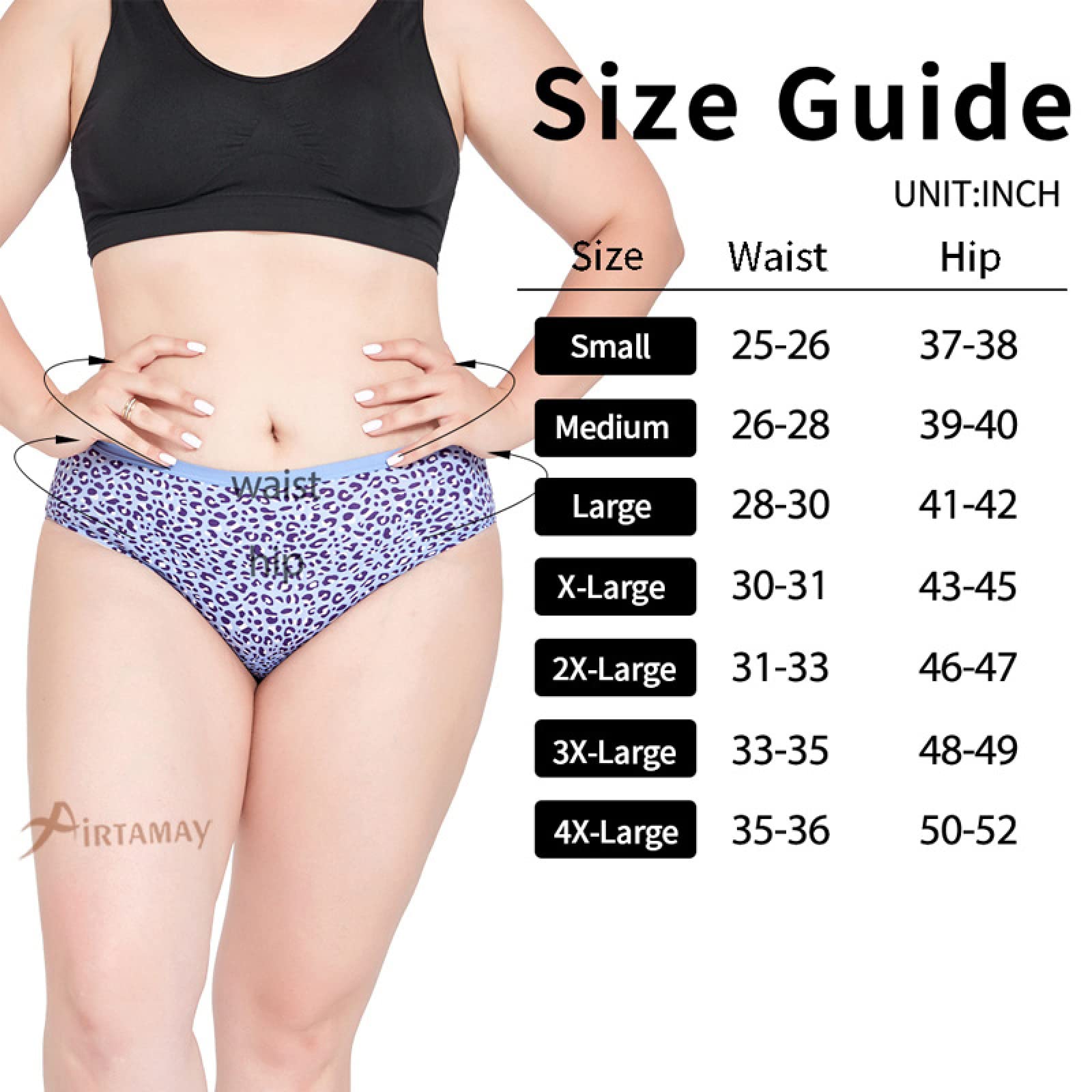 Damen Unterwäsche 3/5 STÜCKE vierlagige physiologische Unterwäsche Frauen große untere Datei auslaufsichere Monatsbinden Damenbinde-freie waschbare physiologische Hosen