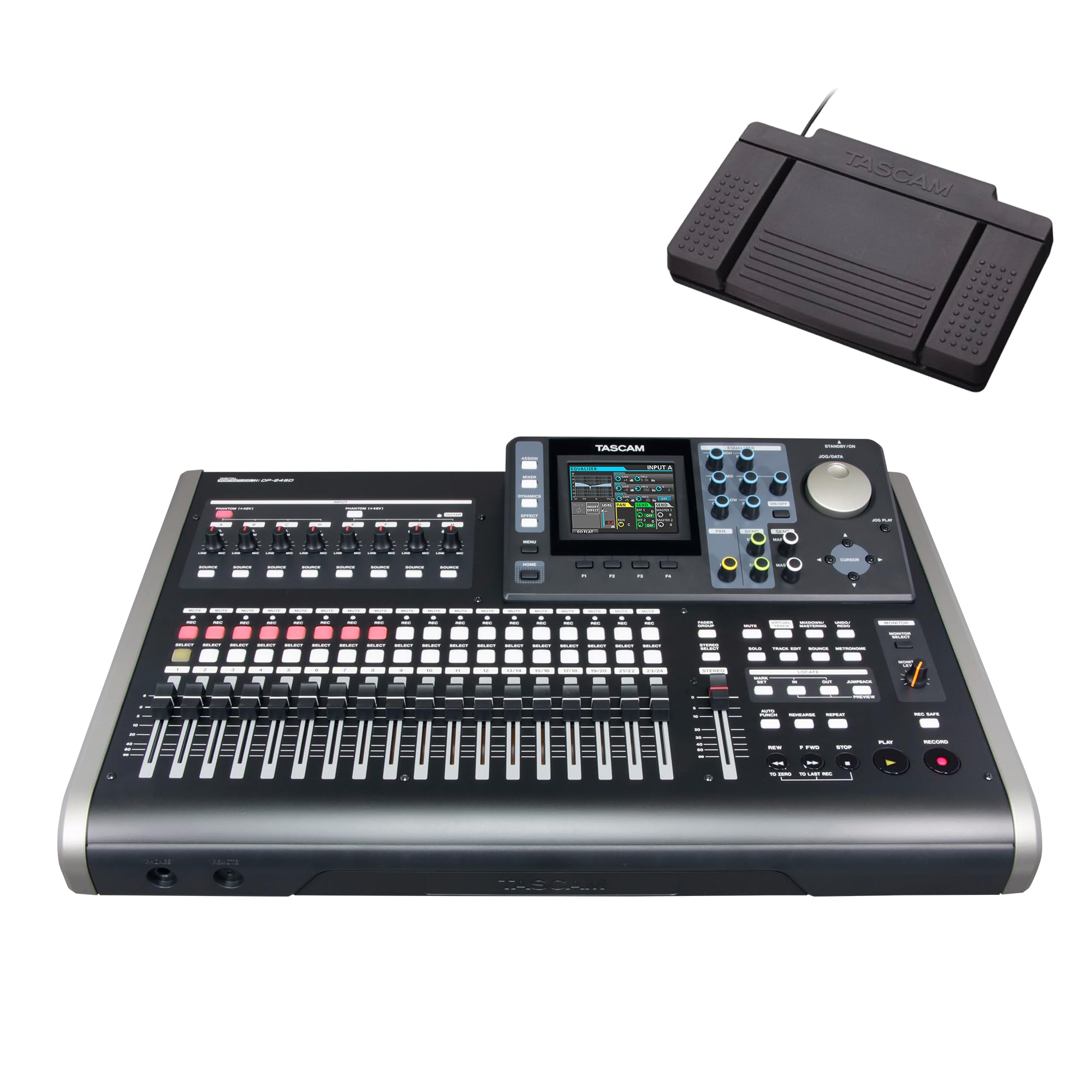Amazon.com: TASCAM DP-24SD Multi-Track Recorder and 3-Way