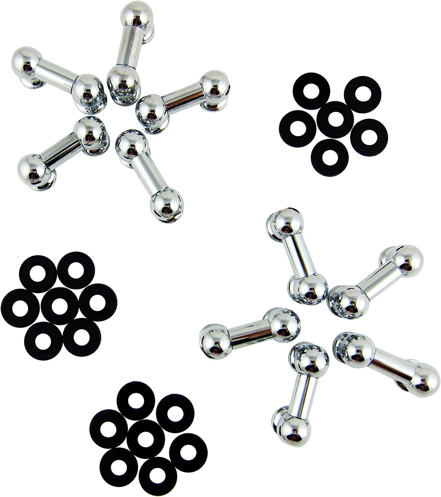Goedrum 10 Single End Tube Lugs without Mounting Screws - 25.4mm