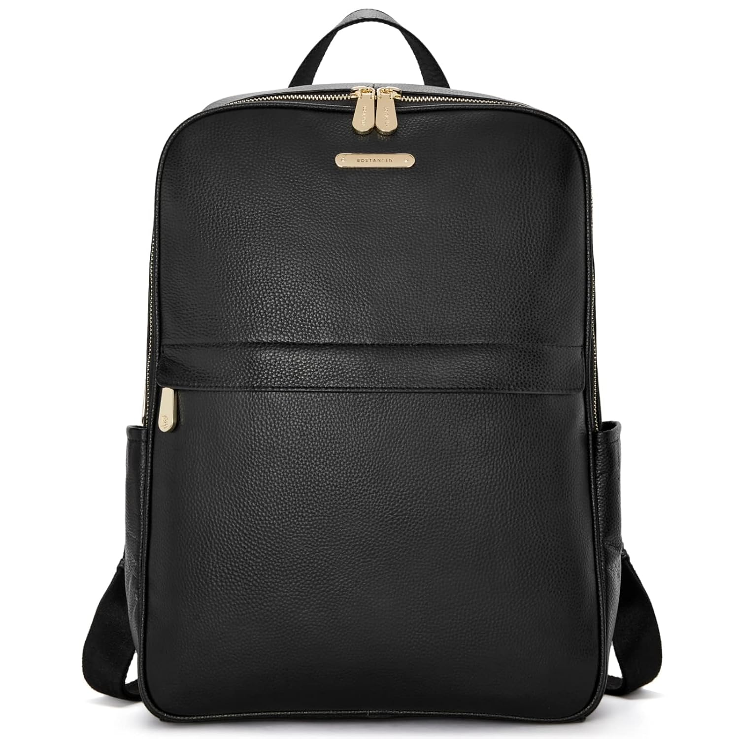 BOSTANTEN Genuine Leather 15 6 inch Laptop Backpack Purse for Women College Casual Backpack Travel Bag Purse College
