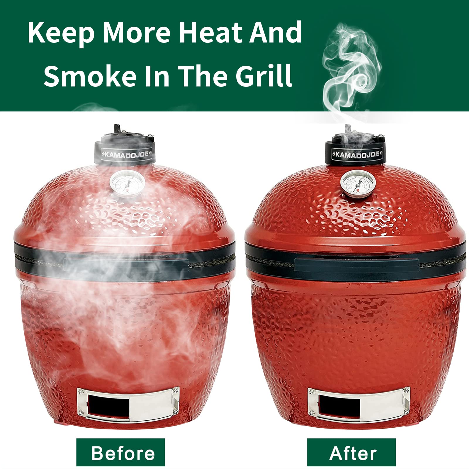 Quantfire High Temp Grill Gasket Replacement For Kamado