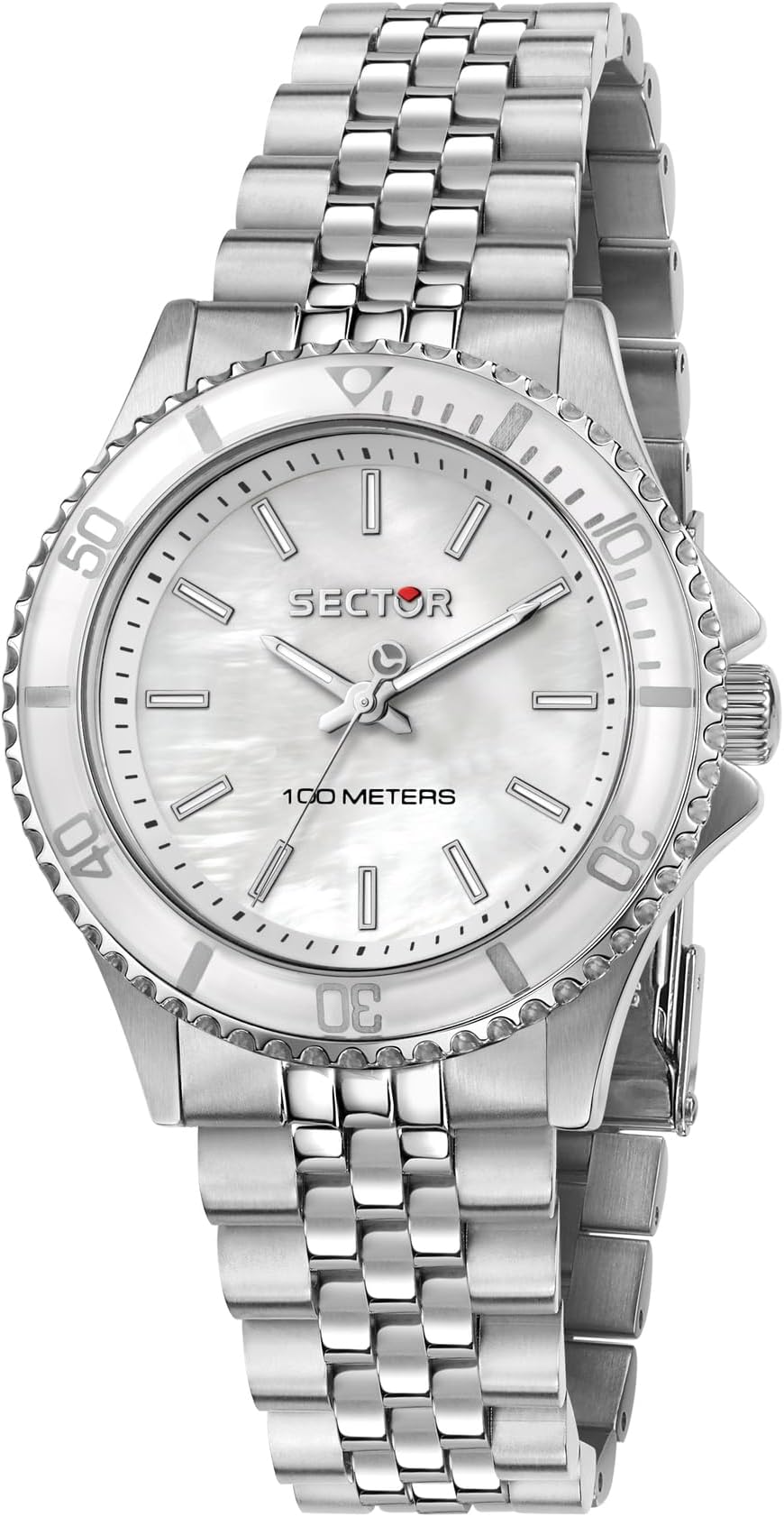 Sector 230 Analog Dial Color Silver Women's Watch - R3253161527