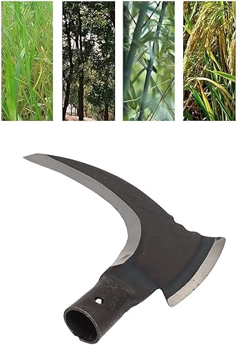 Miniatura 5 de VBESTLIFE Guadaña doble de acero al manganeso, portátil, multifuncional, cortar árboles, doble hoz para jardinería, herramientas manuales, hierba y