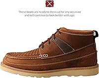 Vista 3 de Twisted X Botas de suela de cuña para hombre