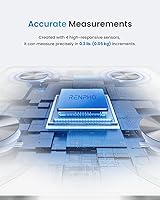 Vista 3 de RENPHO Báscula inteligente para peso corporal, elegible para FSA y HSA, báscula digital de baño con peso IMC, báscula de grasa corporal Bluetooth