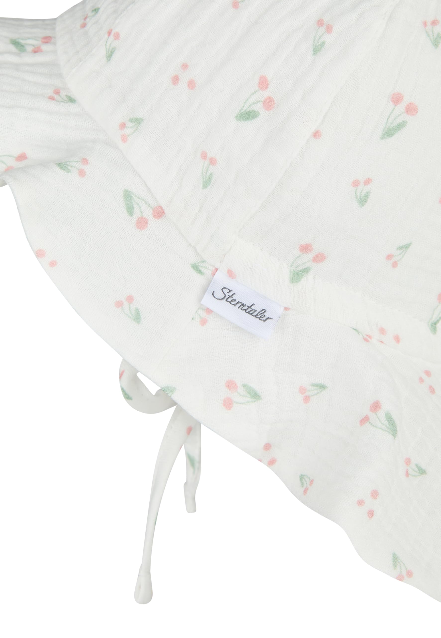 Sterntaler Sonnenhut Kirschen Cappello da Sole Unisex-Bimbi