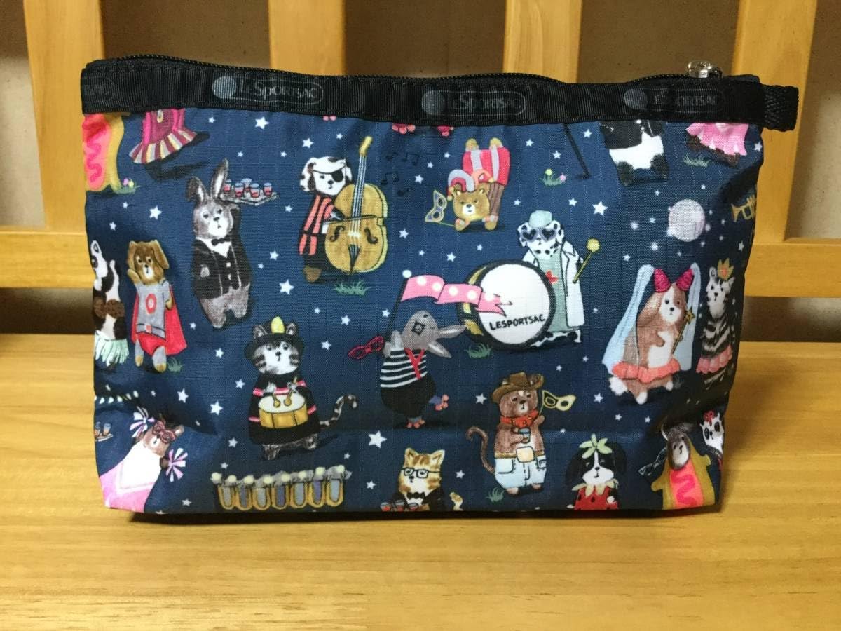 LeSportsac レスポートサック コスメティック クラッチ 小物限定柄