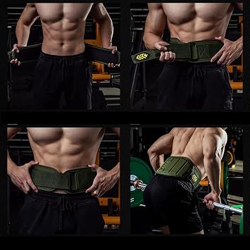 Weight Lifting Belt - Materials Squats Belt | powerliftingss Lever Gym Belt, Extreme Heavy Duty genuiness Leather Belts for Fitness Body Building Lifting Athletes Men and Women