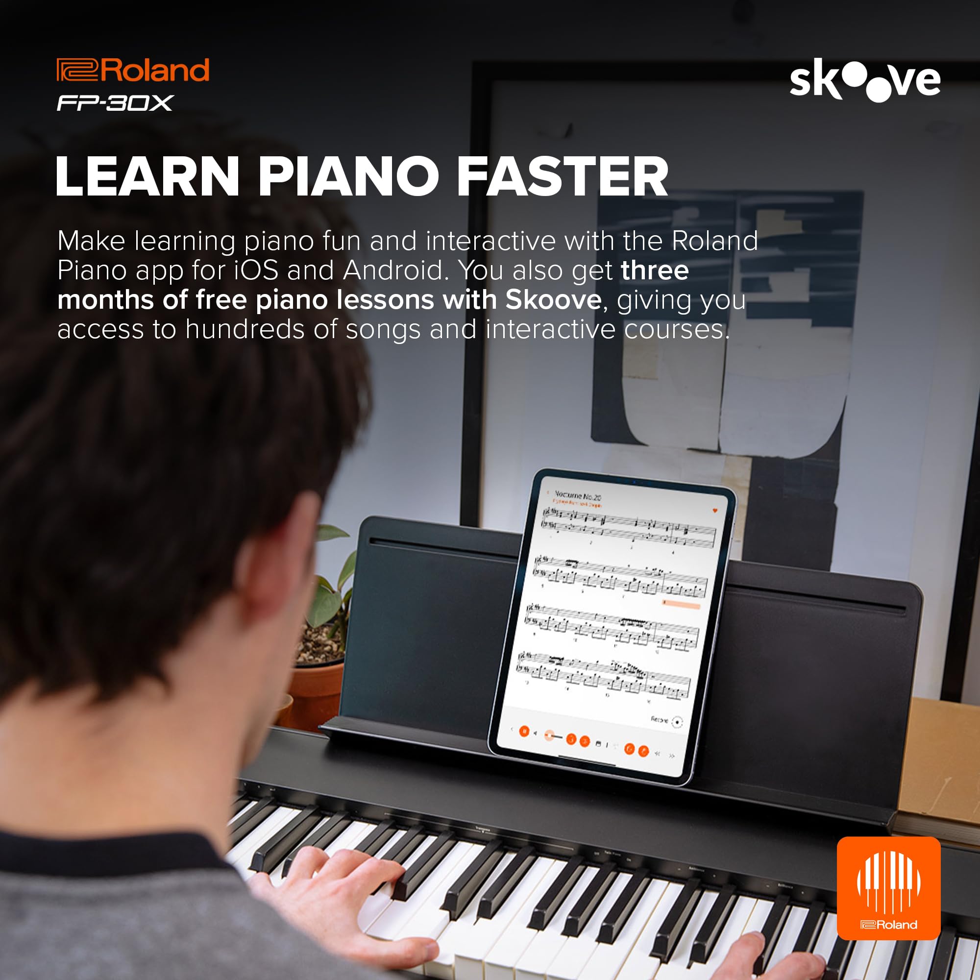 Roland FP-30X Digital Piano, Das extrem beliebte tragbare Piano