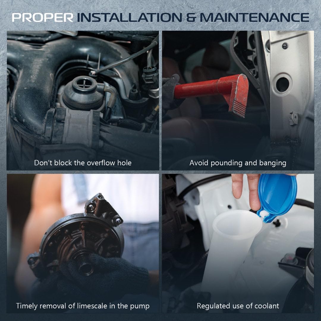 Replacement Water Pump for 2008-2021 Kia Cadenza | Premium Automotive Water Pump Replacement