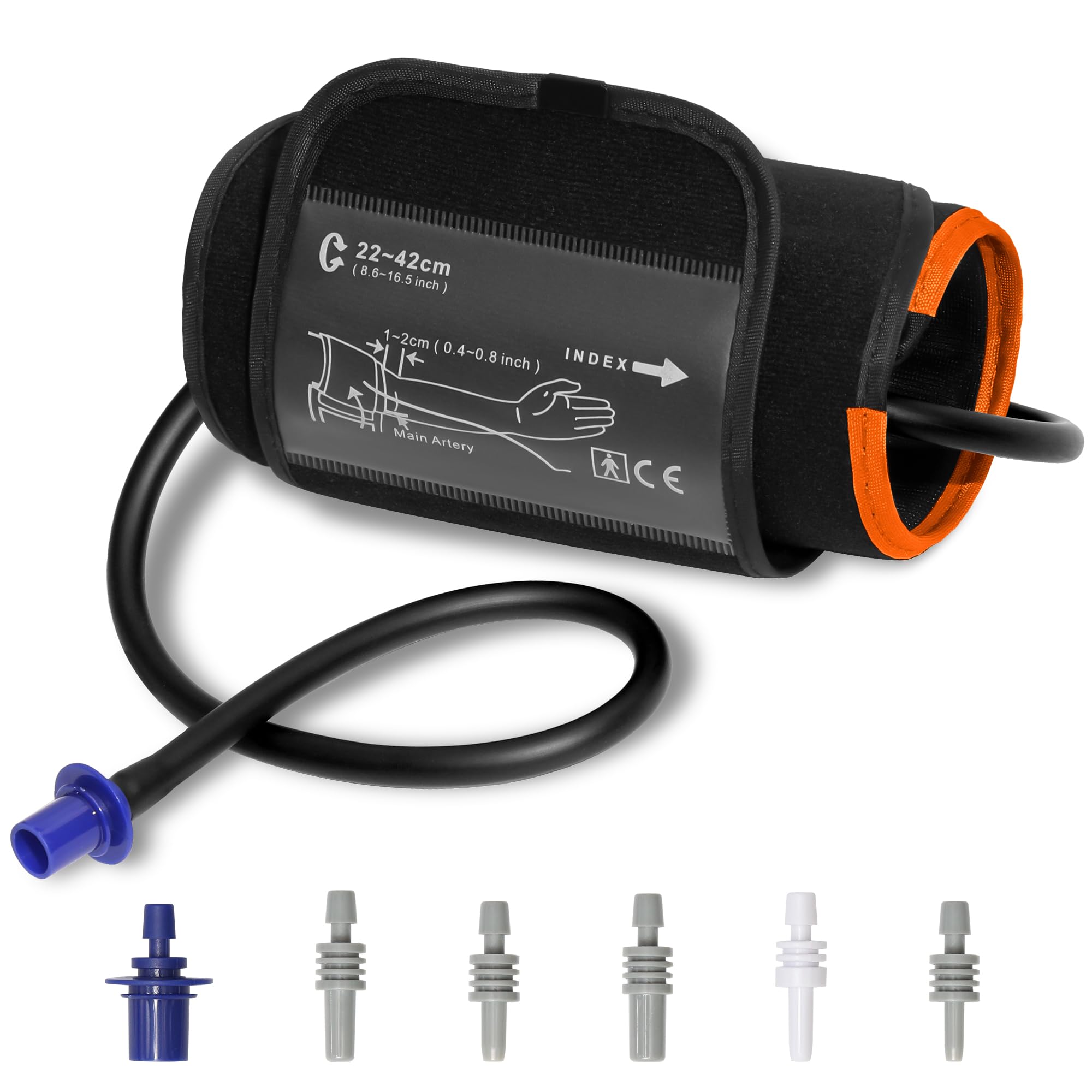 Snapklik.com : Pre-Formed Blood Pressure Replacement Cuff, Quick Wrap ...