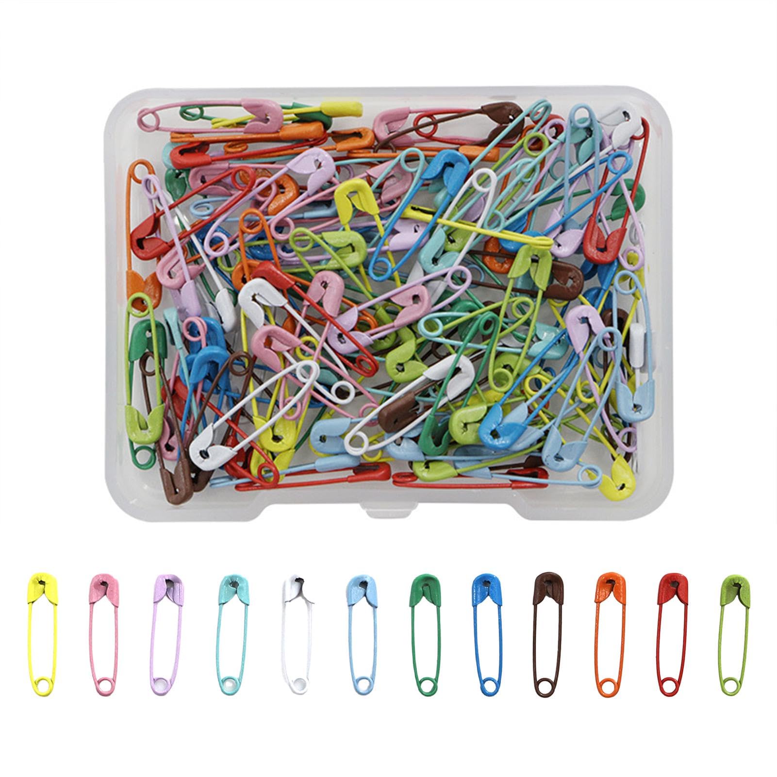 500 Spille Da Balia In Acciaio Nichelato | 22x10mm | Forma A Guardia | Per Cucito E Artigianato - Foto 7