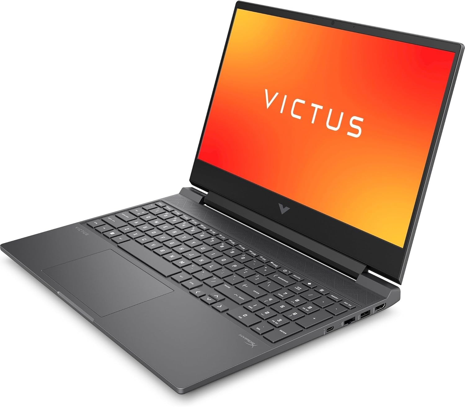 HP Victus 15-fb1000sl Notebook, AMD Ryzen 5-7535HS, RAM 16GB, 512GB SSD NVMe PCIe M.2, Display 15.6" FHD IPS 144 Hz, Scheda Grafica Nvidia GeForce RTX 2050 4GB, Wi-Fi 6E, FreeDOS, Grigio 15" RTX 2050 4GB AMD Ryzen 5 7535HS - Immagine 3