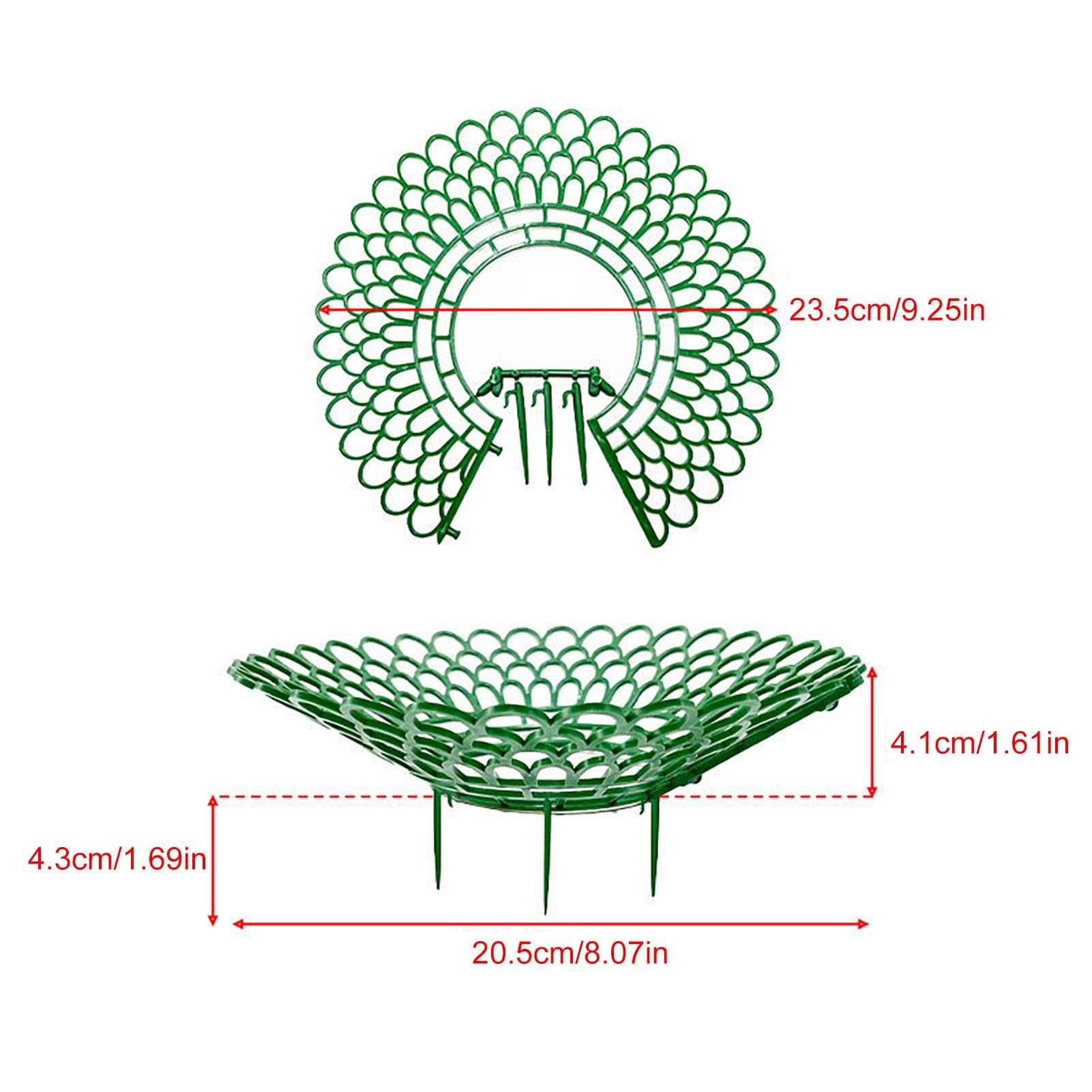 Supporti Per Fragole AONYIYI 10 Pezzi - Protettori Anti-Lumaca E Muffa Per Orto, Design Rotondo Stabile