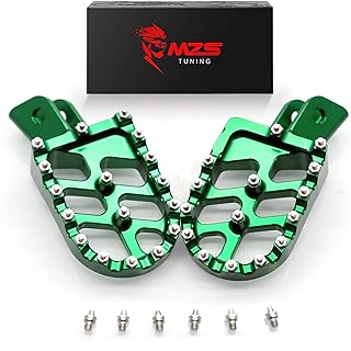 MZS Dirt Bike Foot Pegs for KLX110 KLX110L 2002-2023, KX60 1988-2003