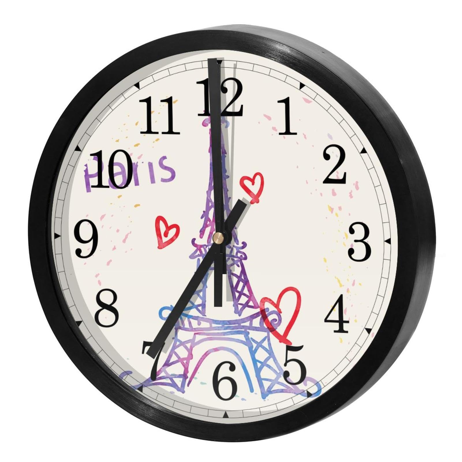 Horloge murale silencieuse pour supprimer le tic-tac stressant
