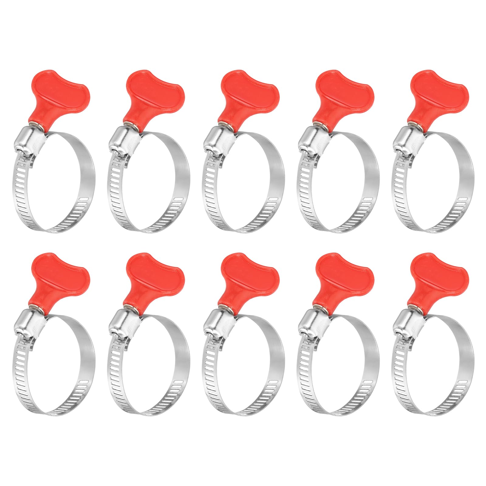 Colliers de serrage pour tuyau d'arrosage et piscine uxcell en acier inox 25-38 mm