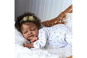 Black Reborn Baby Dolls: Cuddly Companion for 3+ Year Olds
