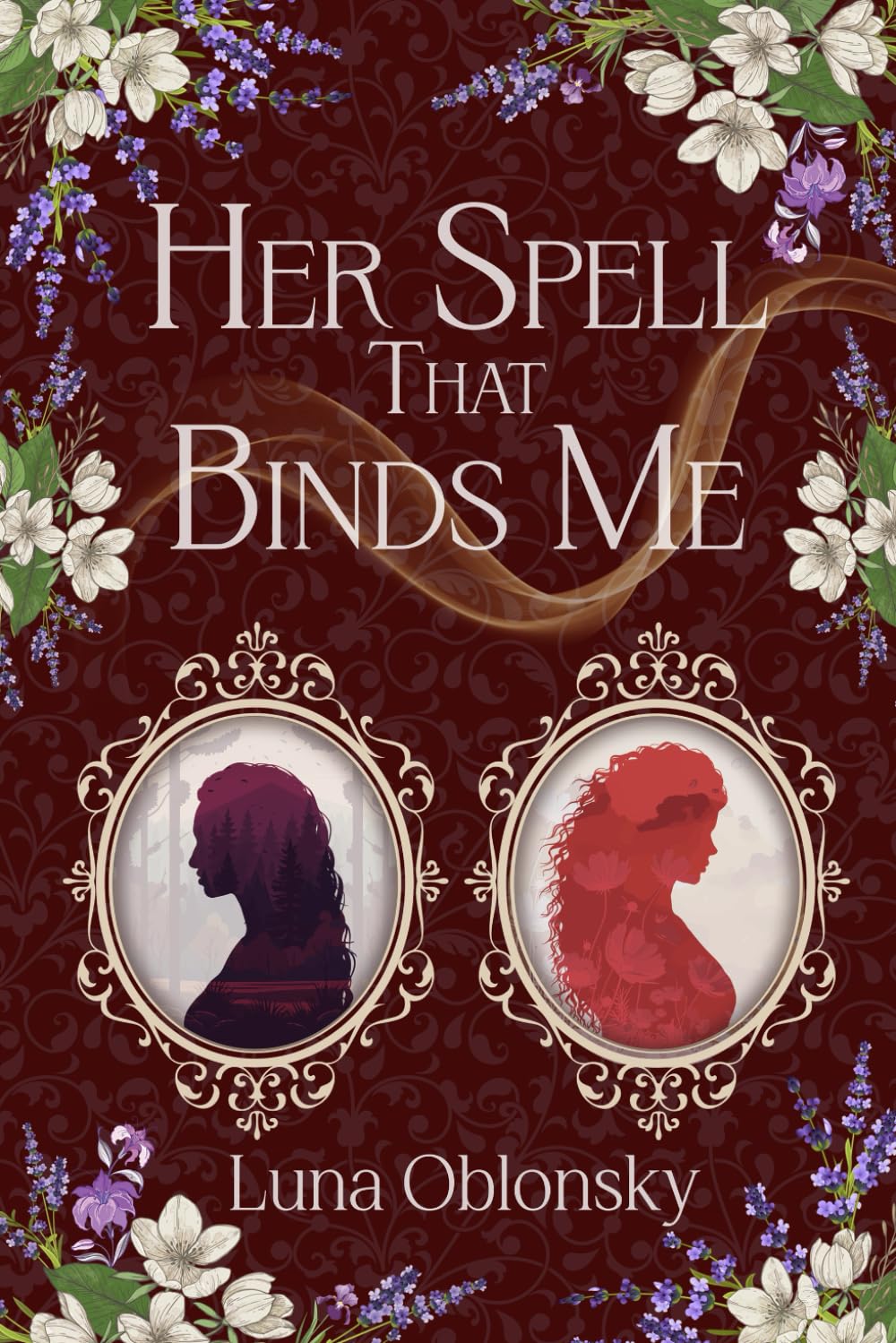 Her Spell That Binds Me: A Dark Sapphic Fantasy Romance (Her Spell Trilogy)