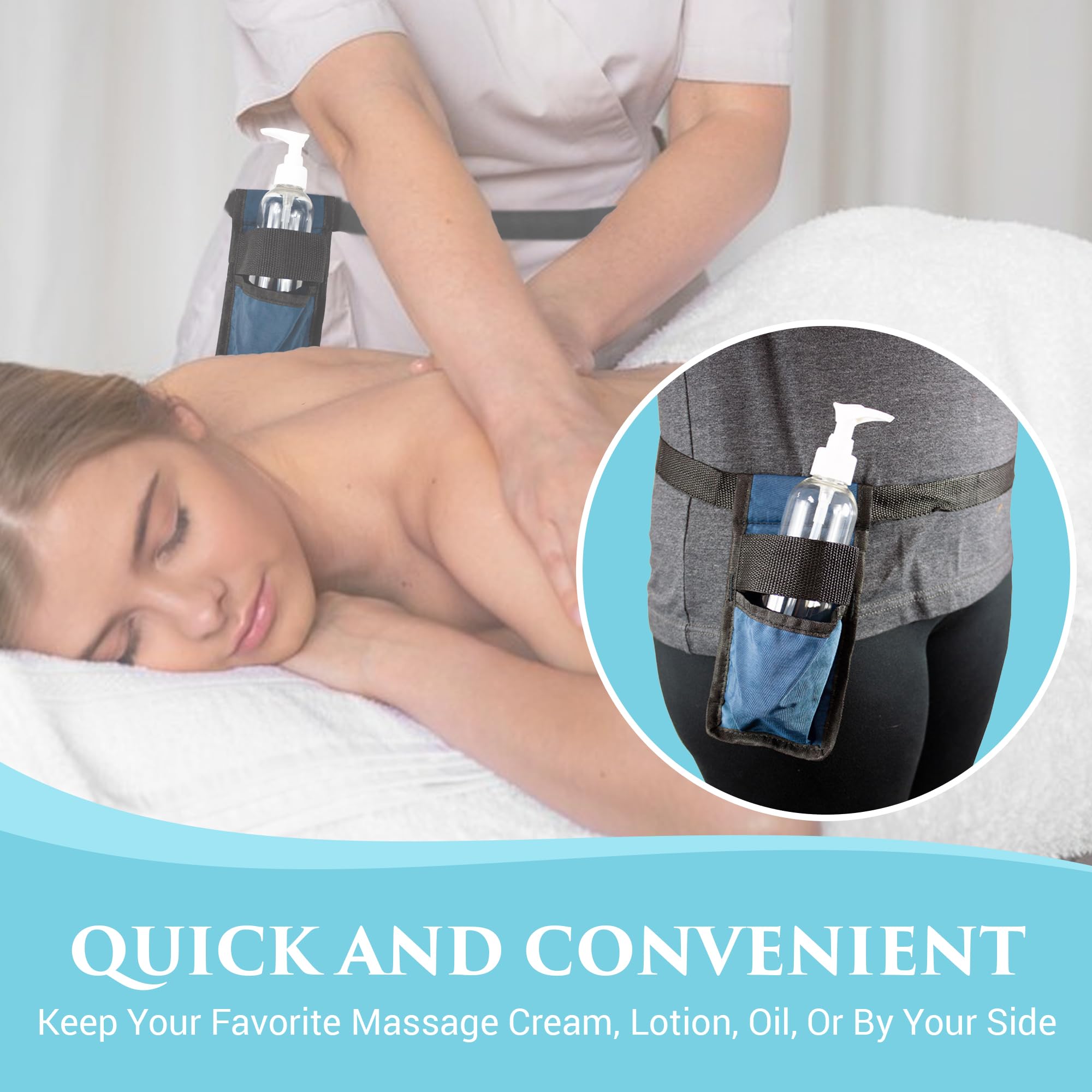 Amazon.com: NRG Massage Holster - Single Massage Oil, Lotion and