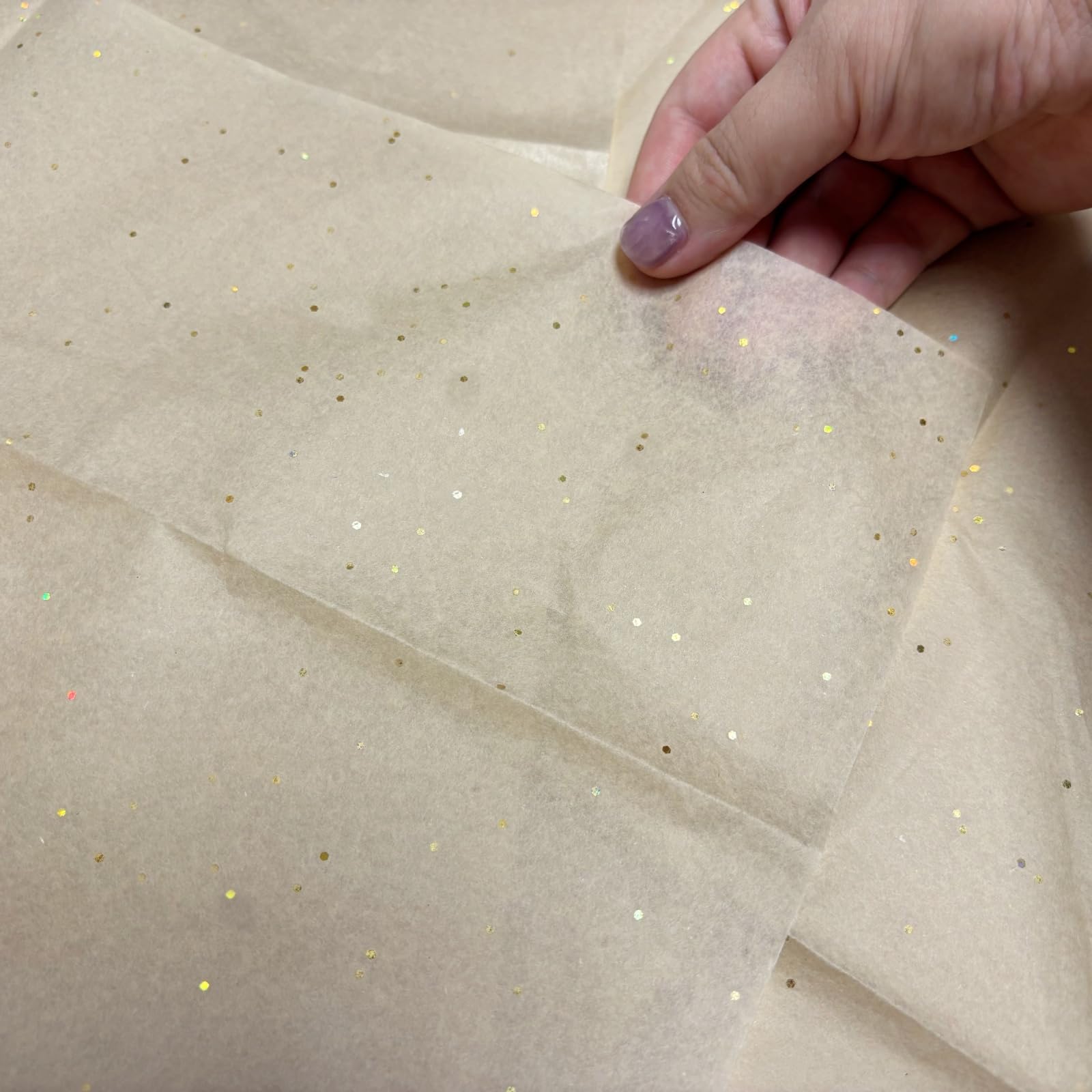 Glitter Seidenpapier Braun zum Einwickeln 50x70cm Glitzerpapier Seidenpapierblätter für Blumenstrauß Geschenkpapier Geburtstag Geschenkverpackung Bastelzubehör 10 Blatt