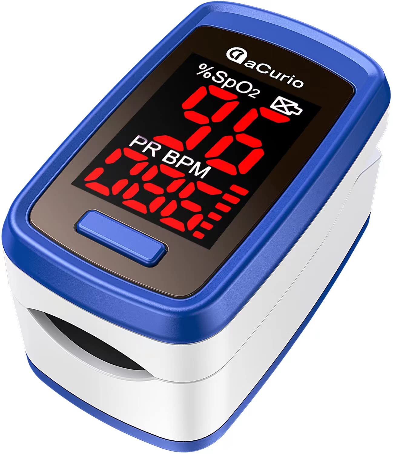 [2022] aCurio Pulse Oximeter Blood Oxygen Monitor Finger AdultsPulse
