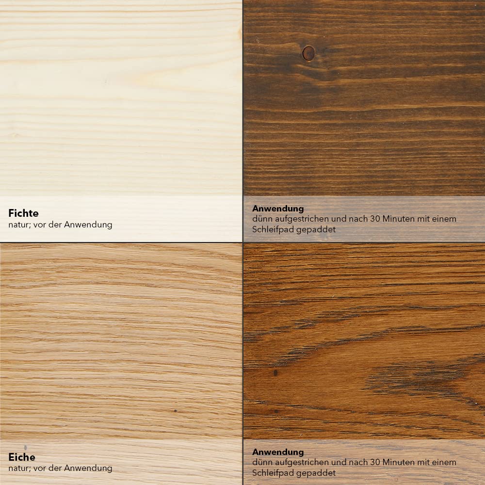 Lignocolor Teaköl | Holzöl für Gartenmöbel und Holz im Außenbereich | schützt und pflegt Holz (2,5 L, Nussbaum dunkel)
