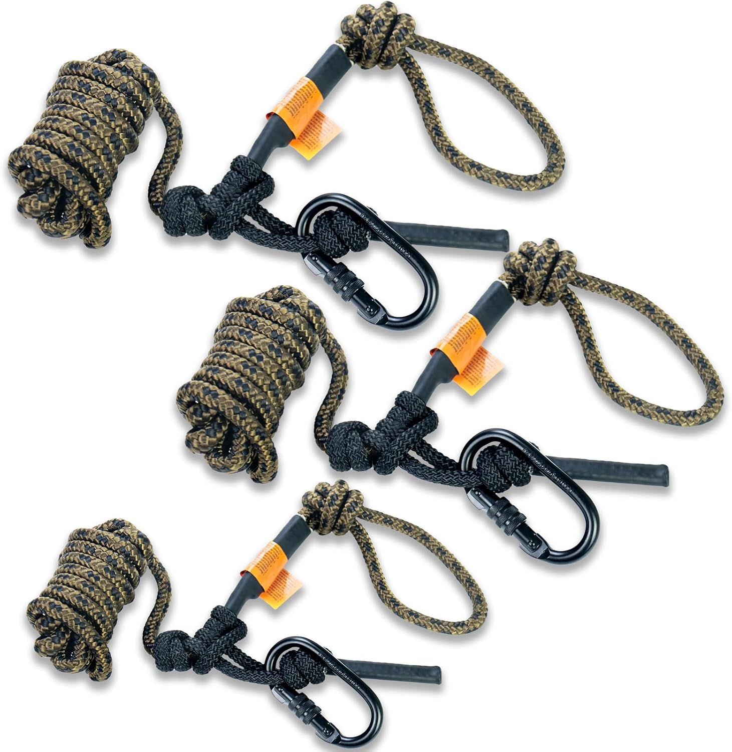 Treestand Safety Rope, Linemans Rope for Hunting, Tree Stand Safety Line, Tree Tether Rope, Life Lines for Tree Stands(10 feet)