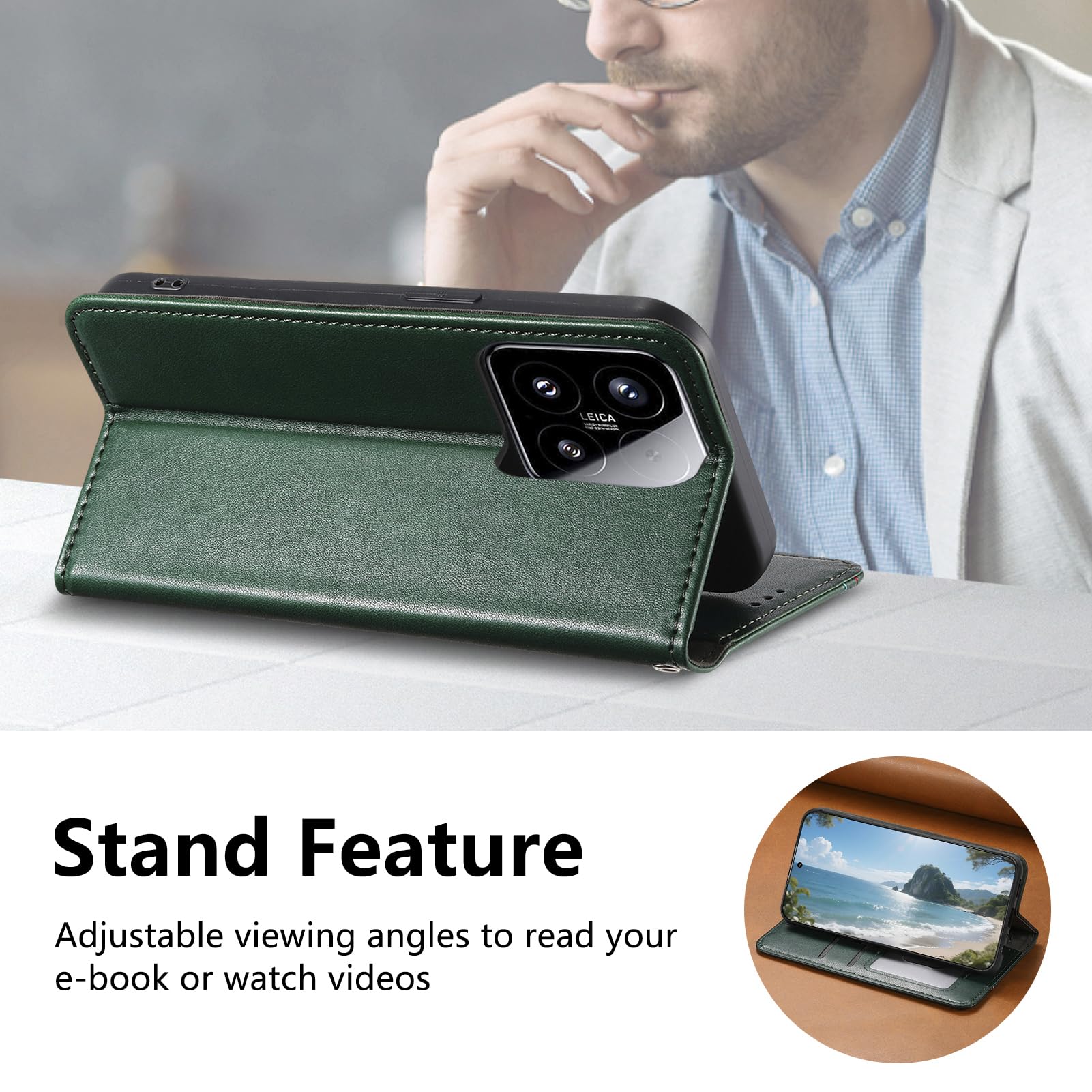 Cover Protettiva Magnetica Custodia Portafoglio Xiaomi Poco X7 5G SHIEID - Pelle Con Cerniera
