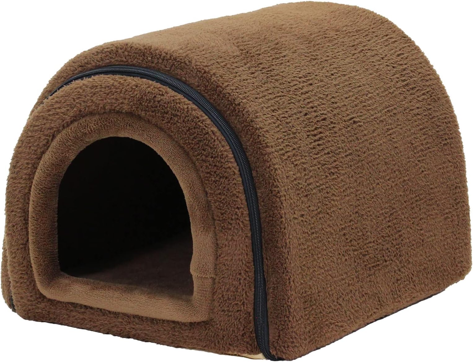 Amazon | ペットハウス ドーム型 ペットベッド 犬 猫 ベッド 冬 洗える ふわふわ あったかい 犬 猫ハウス 人気 おしゃれ ...