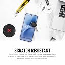 SupCares Tempered Glass for Vivo V70 FE (6.83 Inch) With Installation Kit | 9H Edge to Edge Screen Protector | Black gallery image
