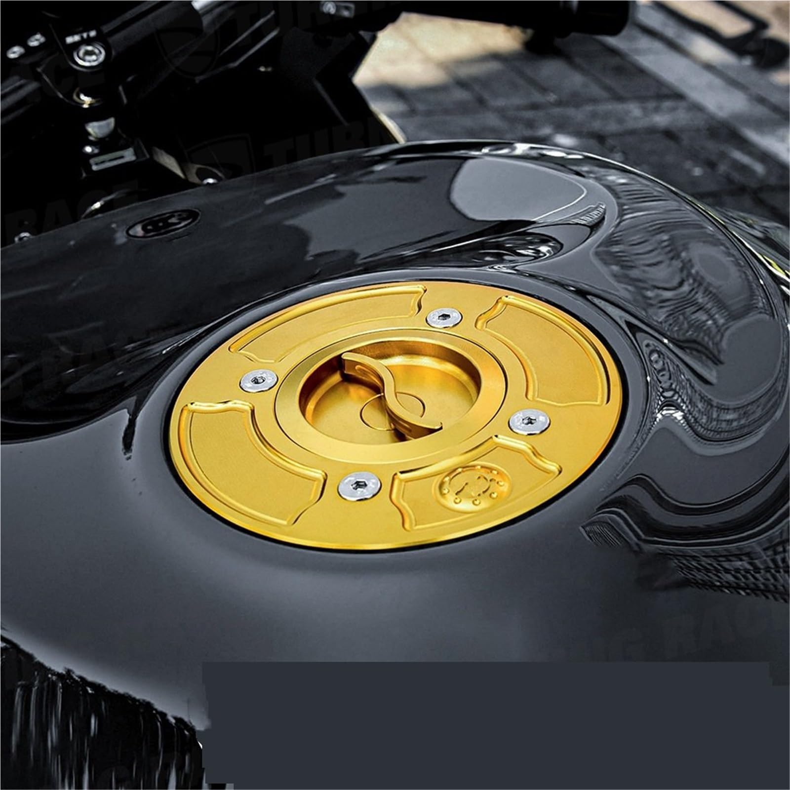 Korek wlewu paliwa do motocykla Pasuje do Kawasaki Ninja 400 500 650 Z400 Z500 Z650 Z900 ZX-6R ZX-10R H2 SX Z H2 szybkozłączka pokrywa wlewu paliwa