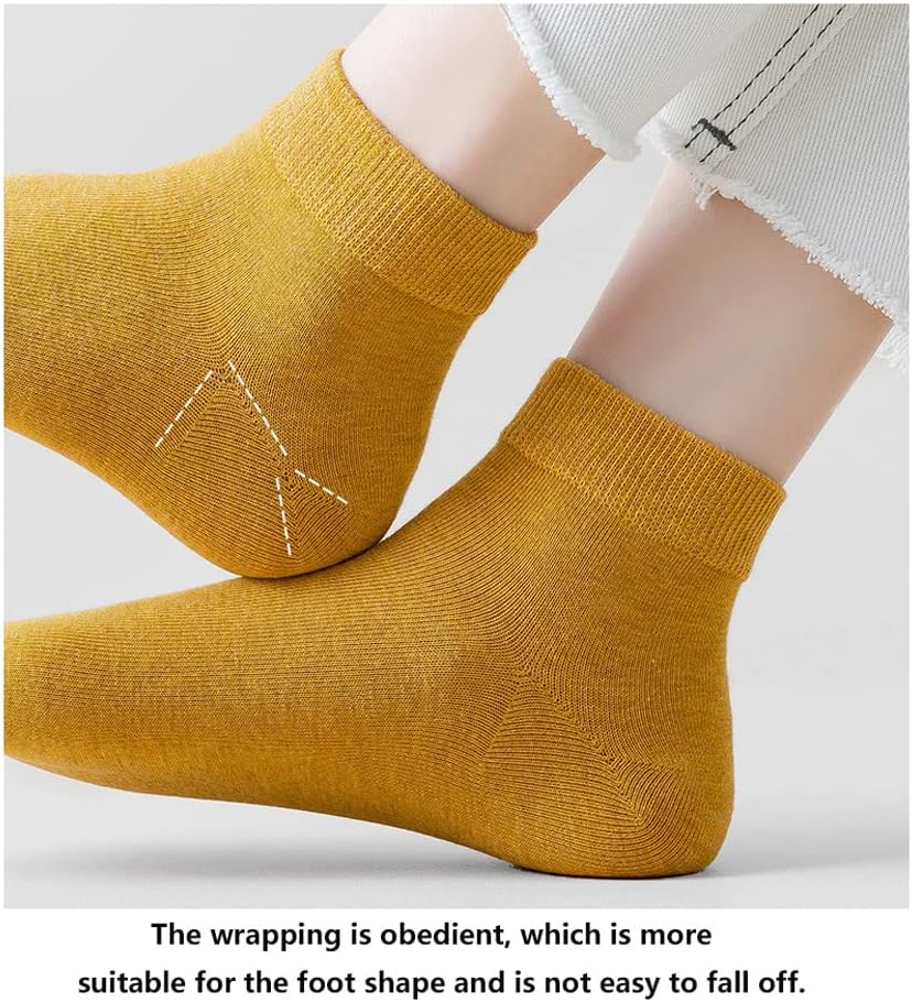 Hiking Socks Cotton Socks 6 Pair Soft Socks for Women with Retro Socks Suitable for Girls and Ladies Walking Socks