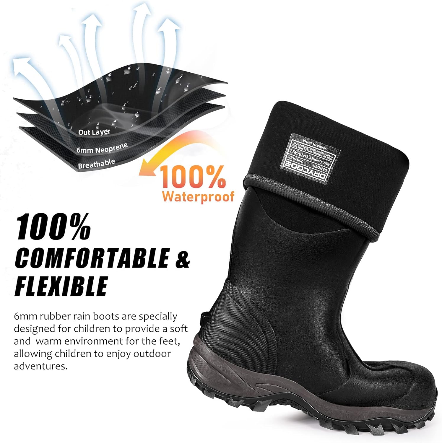 Miniatura 4 de D DRYCODE mens Rain Boots