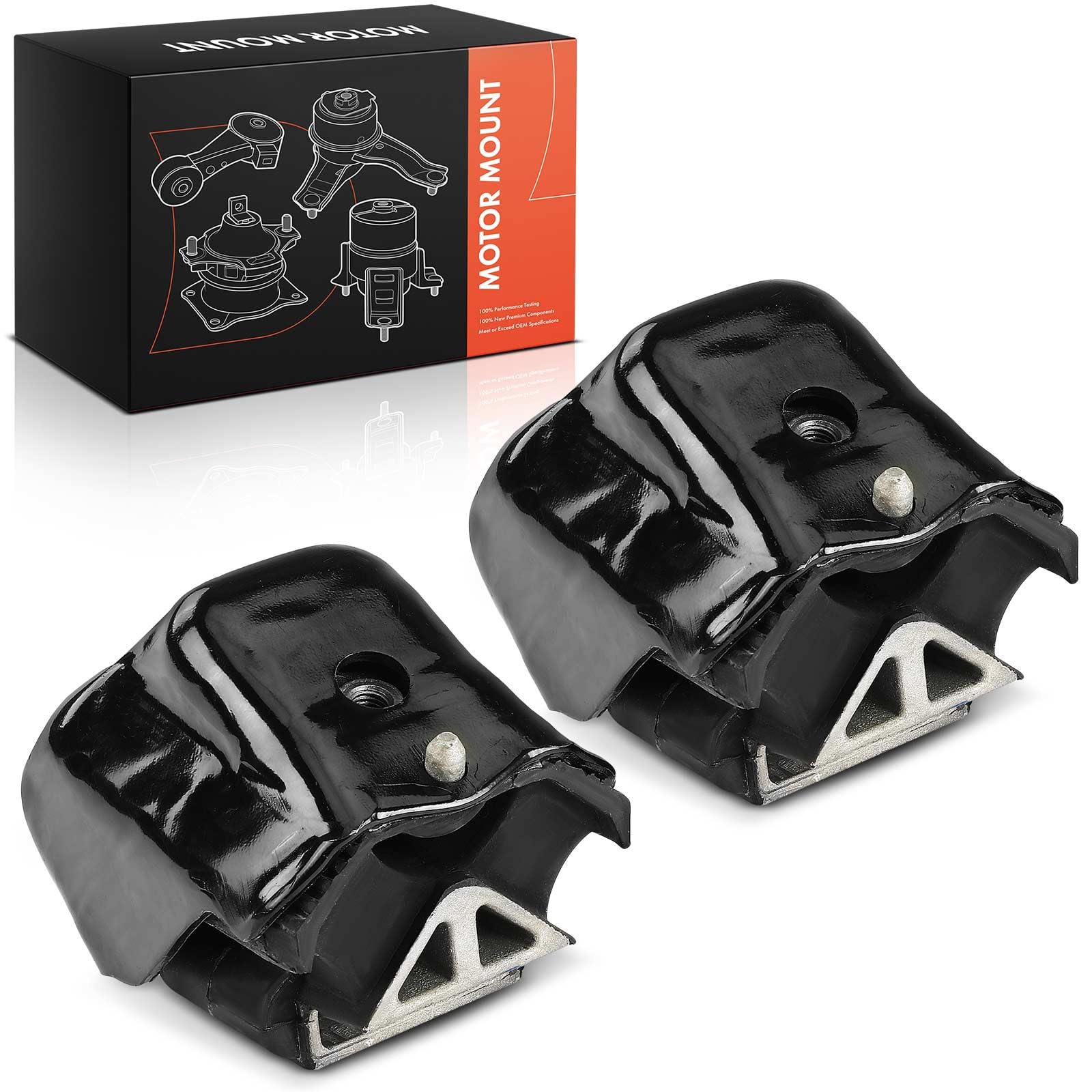 Frankberg 2x Motorlager Vorne 2E0199379E
