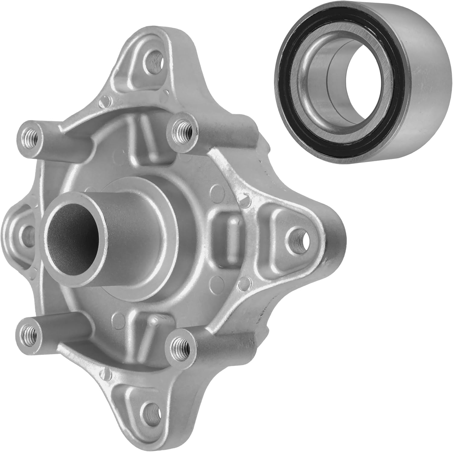 Caltric Rear Wheel Hub Compatible with Polaris Polaris Ranger 900 4X4 Diesel/Crew 900 4X4 Diesel 2011-2014