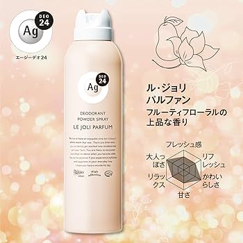 Amazon.co.jp: エージーデオ24 パウダースプレー ル・ジョリパルファン