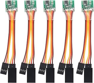 ACEIRMC 5pcs Servo Signal Reverser Rotation Inverter 5.0-6.0v Steering Gear Reverser for JR Futaba Aircraft Airplane Steering Gear and Any Servos