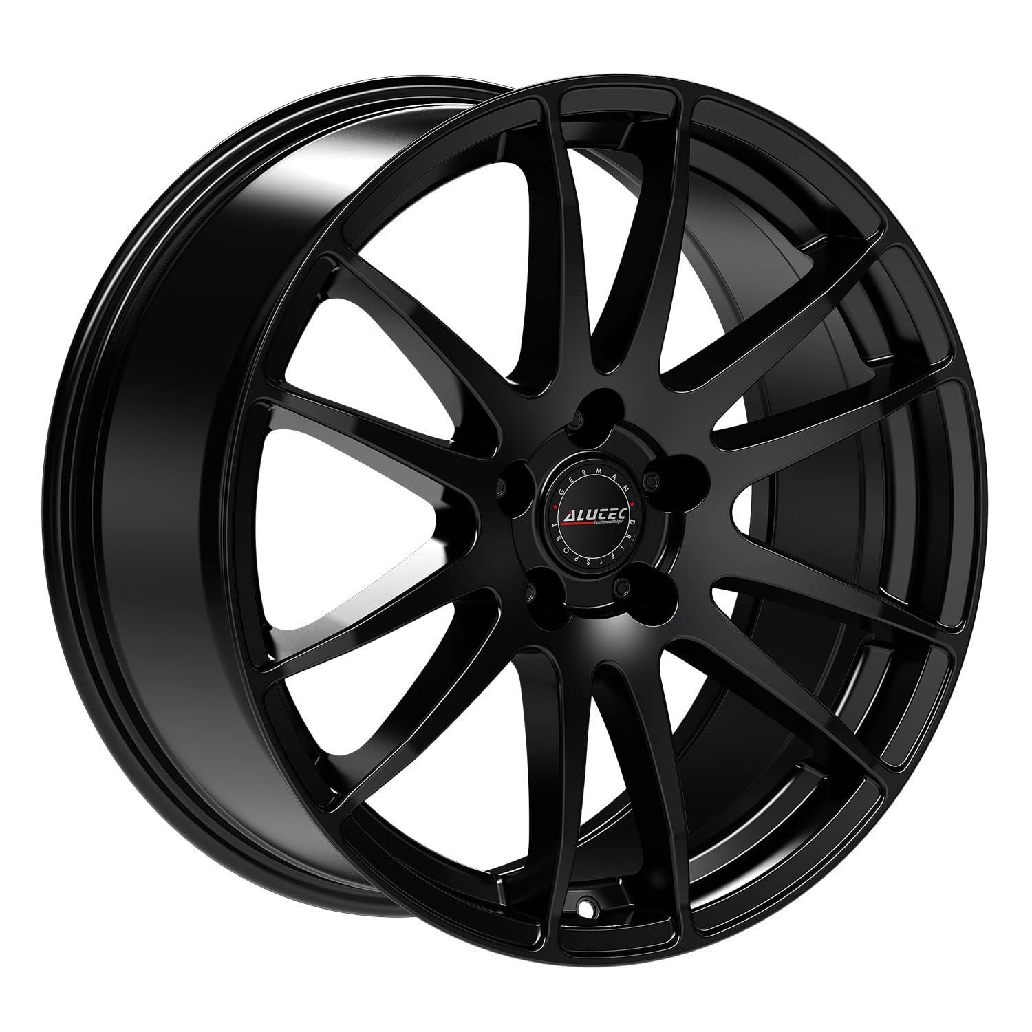 4 x Alutec felgi Monstr 7.5Jx18 ET40 5 x 100, czarne rakingowe, kompatybilne z Audi A1 A3 S1