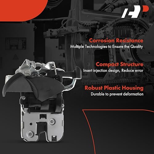 Miniatura 3 de A-Premium Actuador de cerradura de puerta trasera para maletero compatible con Volkswagen MK6 Jetta 2011-2018, Sedán, portón trasero trasero,