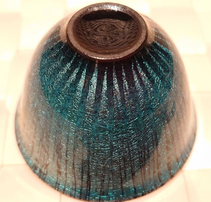 【スラぞう】古川拓郎　希少　釉裏白金彩　盃 釉裏白金彩盃（古川拓郎）Platinum Glaze Sake Cup（Takuro
