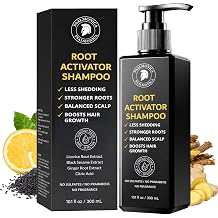 Root Activator Shampoo for Men Upgraded Hair Growth Shampoo for Hair Loss and Thinning Hair - Hair Loss Regrowth Shampoos for Men Women Refreshing Herbal Scent