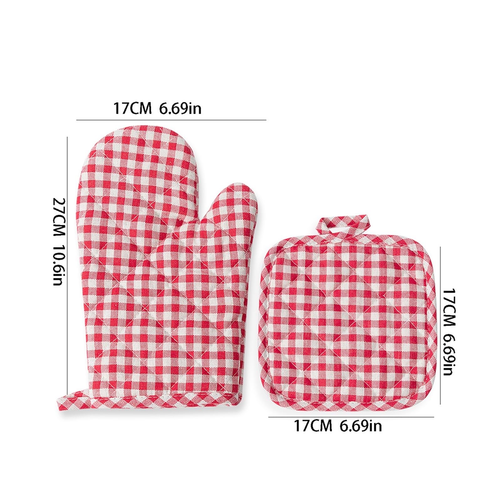 4 Gants De Cuisine Épais pour Cuisine