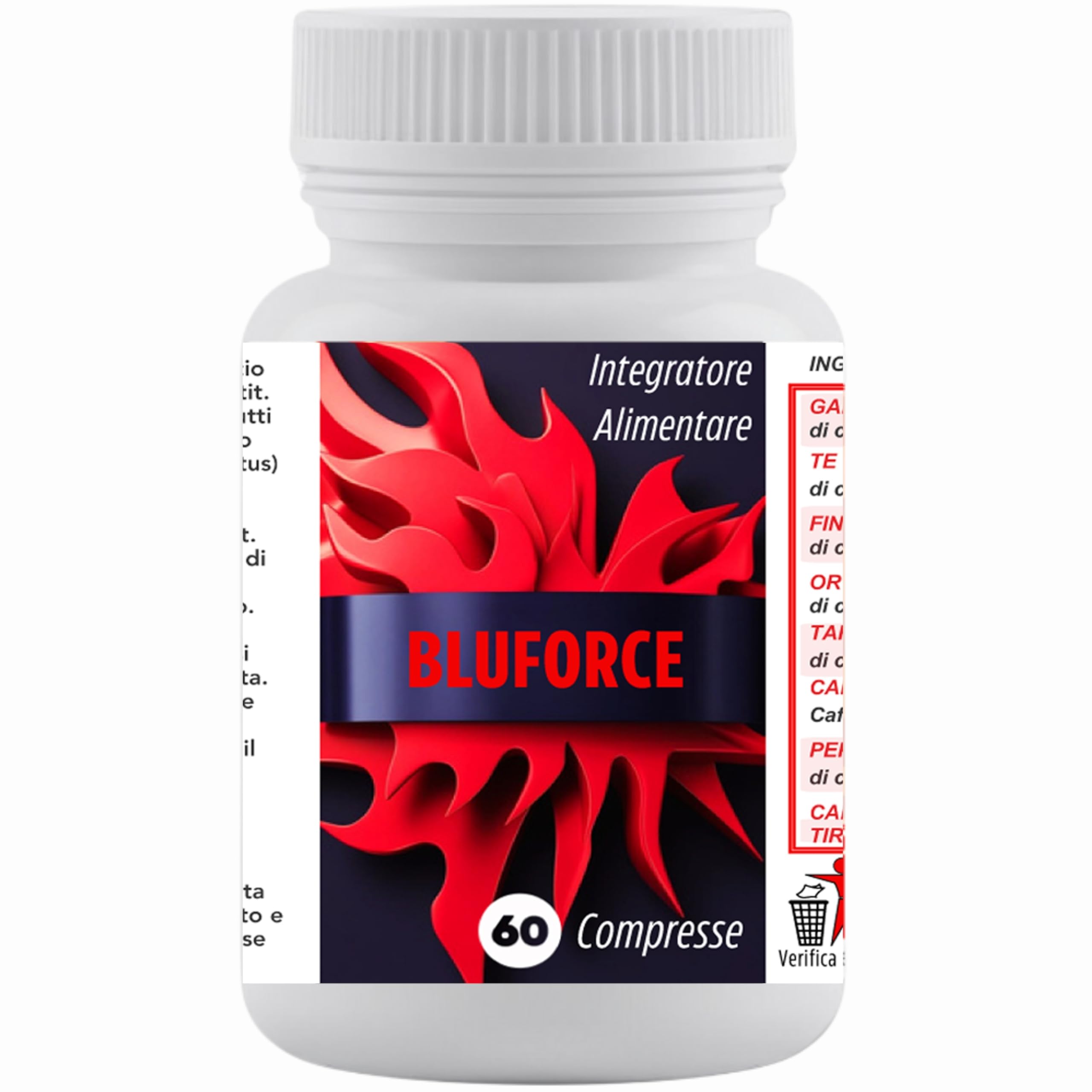 Garcinia Cambogia, Tè Verde, Caffeina Integratore 60 Compresse
