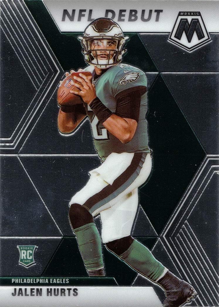 2020 Panini Mosaic Football #265 Jalen Hurts Rookie Card