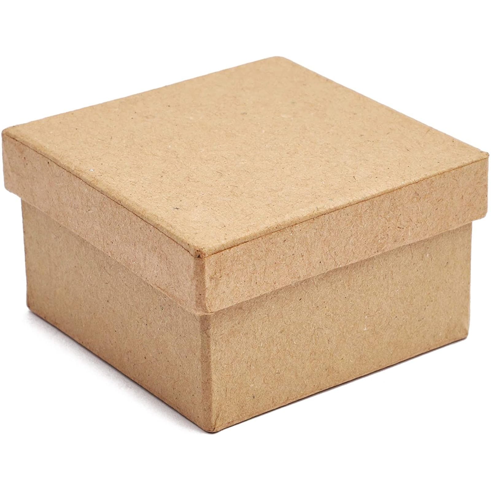 Amazon.com: Juvale 6-Pack Mini Paper Mache Boxes with Lids - Brown