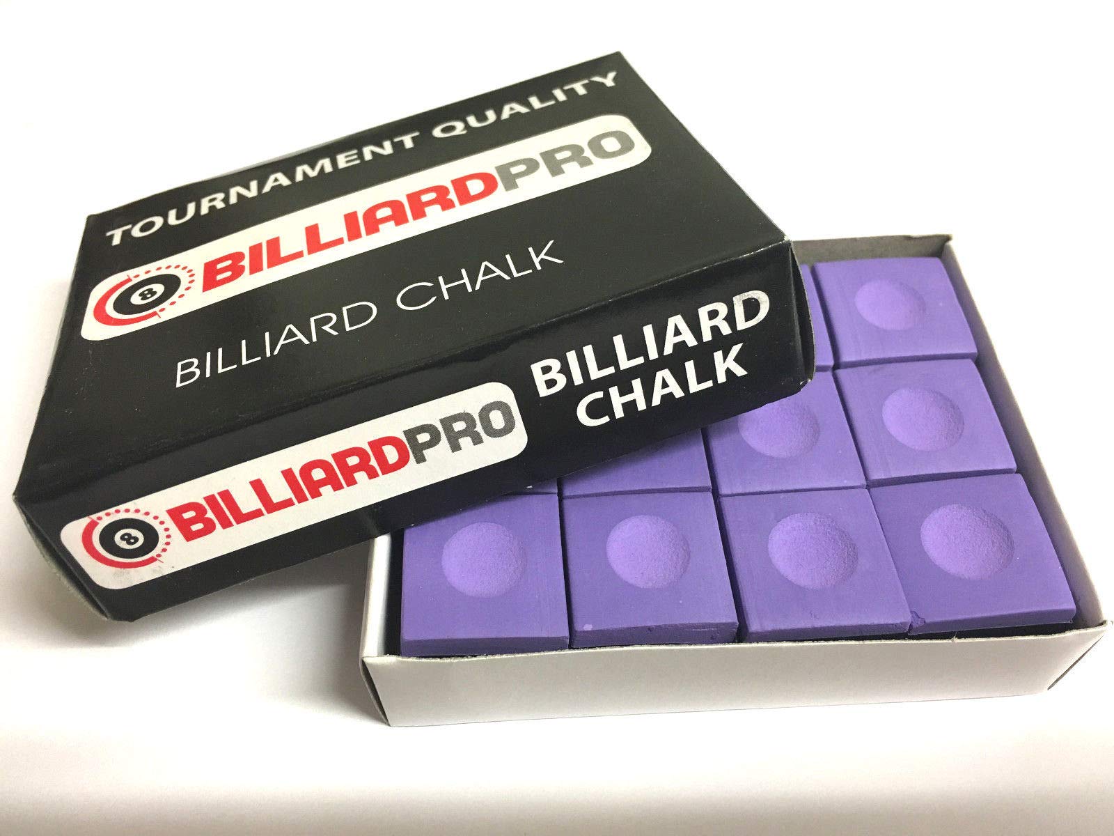 Box of Purple Pioneer Cue Chalk