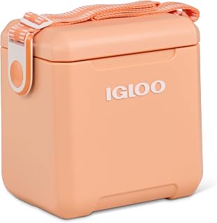 Igloo Tag Along Too 11-Quart Insulated Cooler with Adjustable Strap - Holds 14 Cans for Picnics & Camping