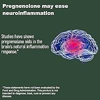 Vista 4 de LifeLink Pregnenolone 30 mg x 150 cápsulas Apoyo al sistema inmunológico, antienvejecimiento, memoria, cognición Sin gluten y sin OMG