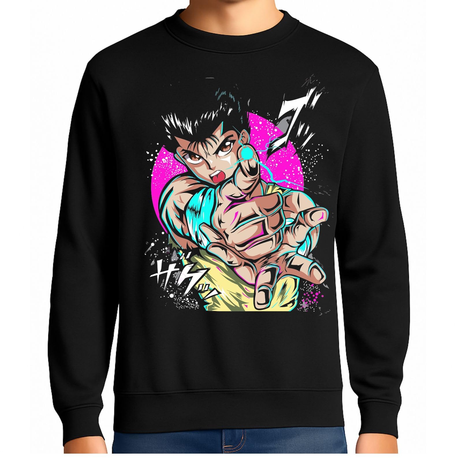 Sudadera YuYu Hakusho El Espadachin Demoníaco algodon suave XS 6